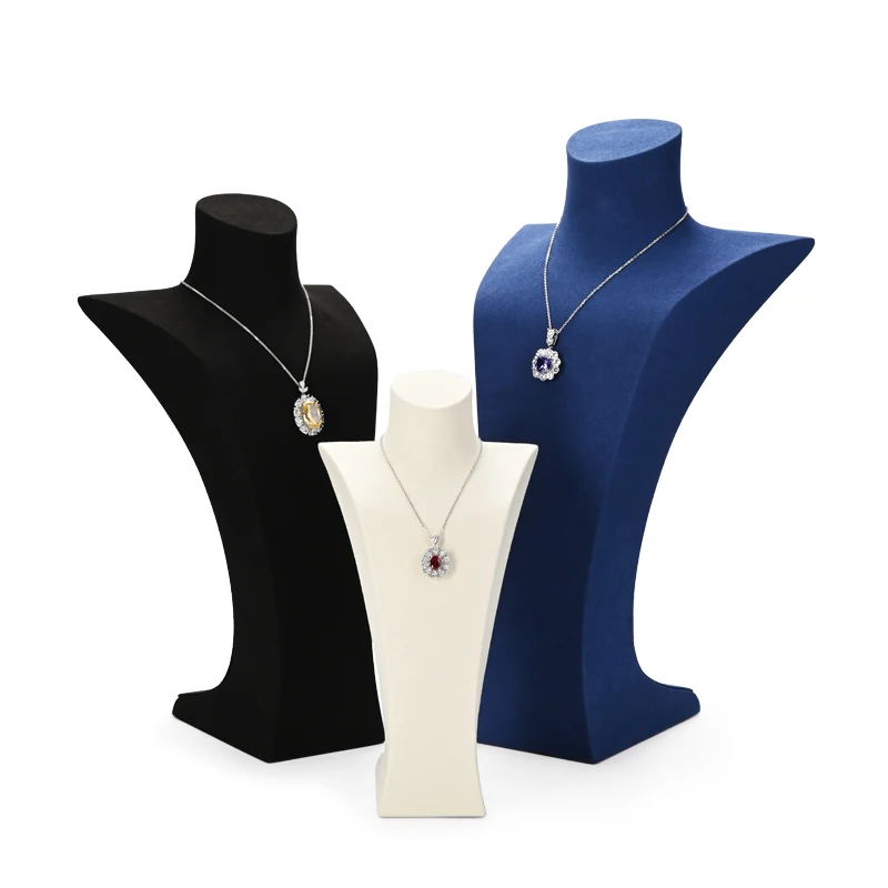 

Oirlv Jewelry Chest Necklace Display Props Portrait Jewelry Diamond Necklace Display Shelf Necklace Show Jewelry Dispaly Stand