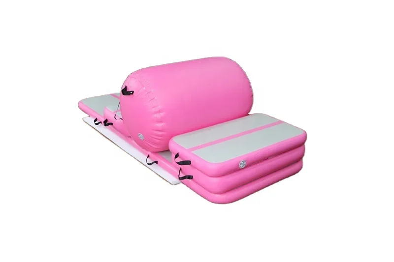 High Quality Inflatable Gymnastics Tumbling Mat Home Fitness Air Track With Electric Pump