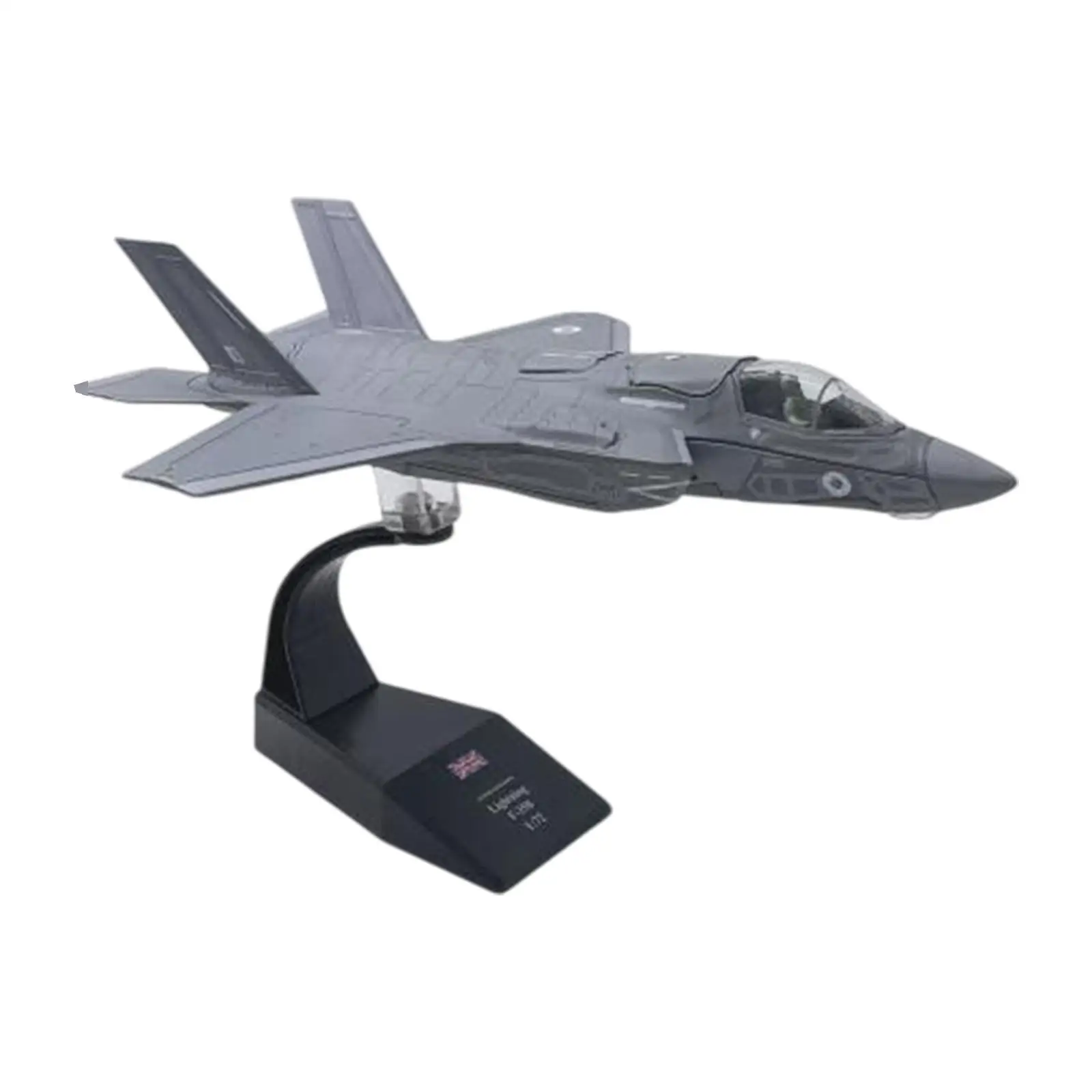 1/72 Scale Fighter Aircraft Model Metal Aircraft Model Ornament Airplane Model for Shelf Cabinet Countertop Kids Collectibles