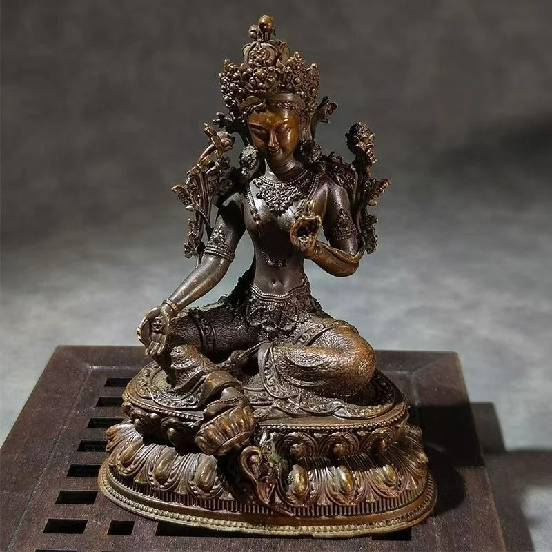 

Imitation Bronze Tara Nepali Tantric Buddha Statue Home Miniature Buddha Statue Home Office Feng Shui Decoration Crafts