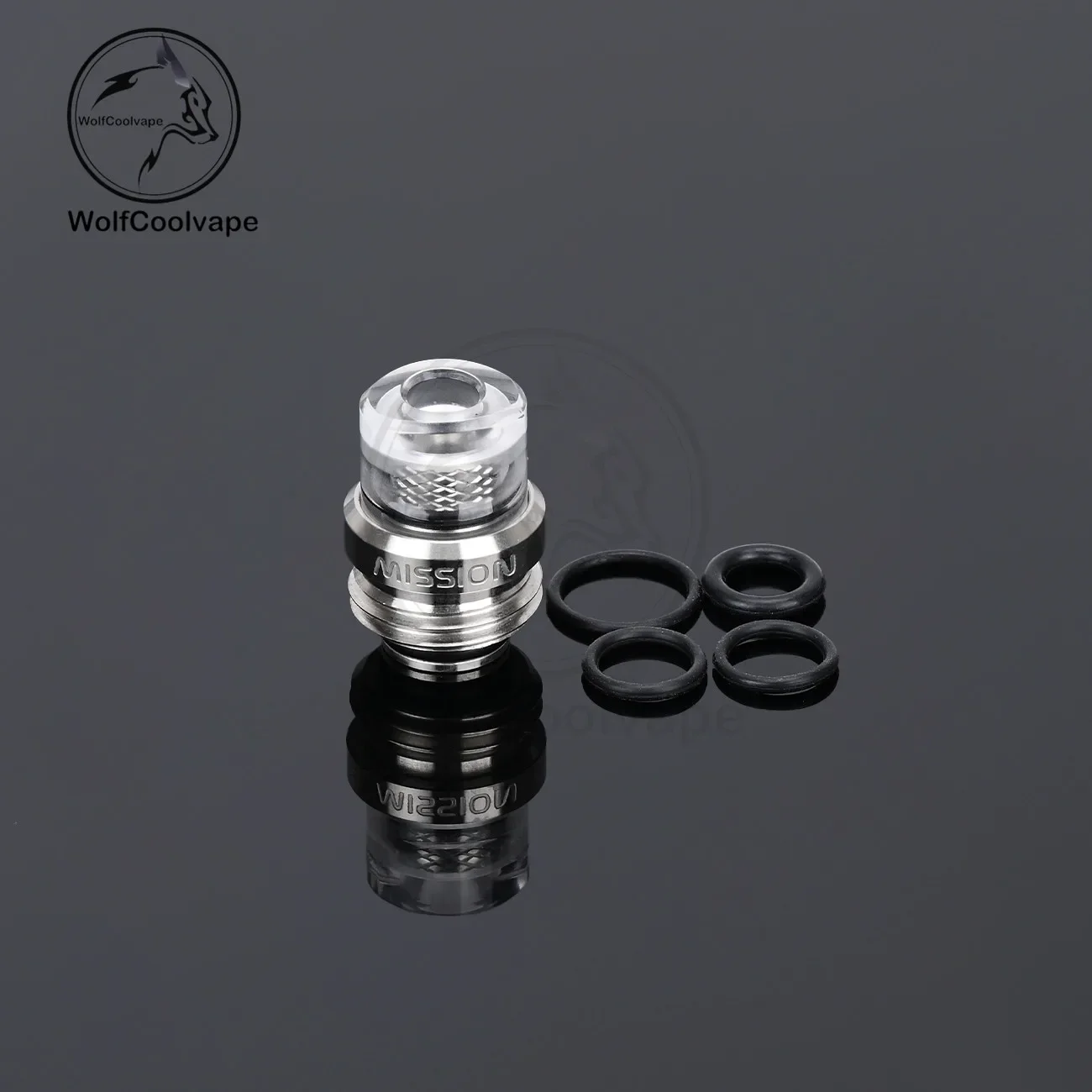 Wolfcoolvape Mission TIPS V2 Drip Tip Kit for Boro Mod BB Billet Box AIO Vaping Accessories Fit BB Boro BB Mod