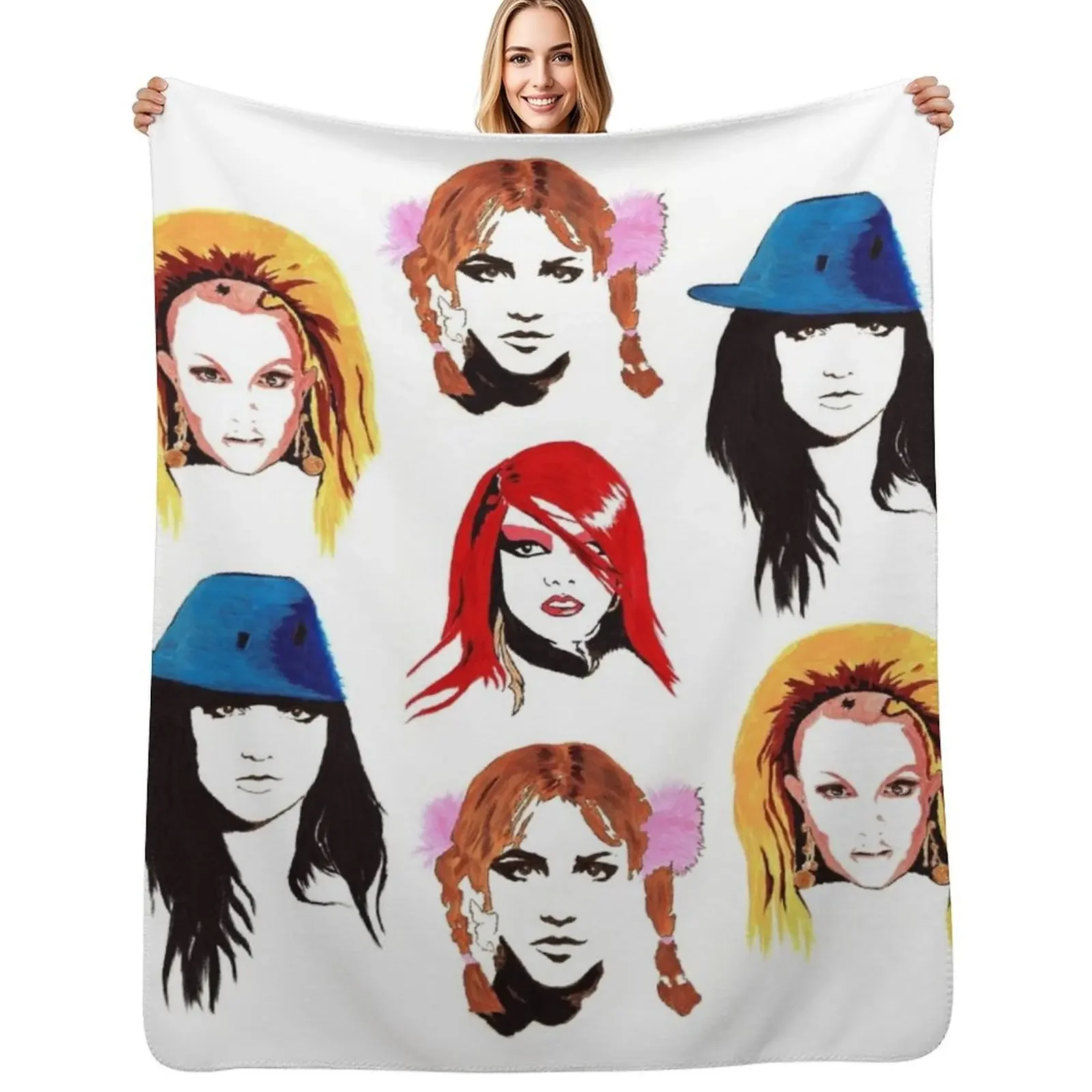 

90s LookBook Throw Blanket wednesday Comforter Quilt Blankets Sofas Of Decoration Blanket