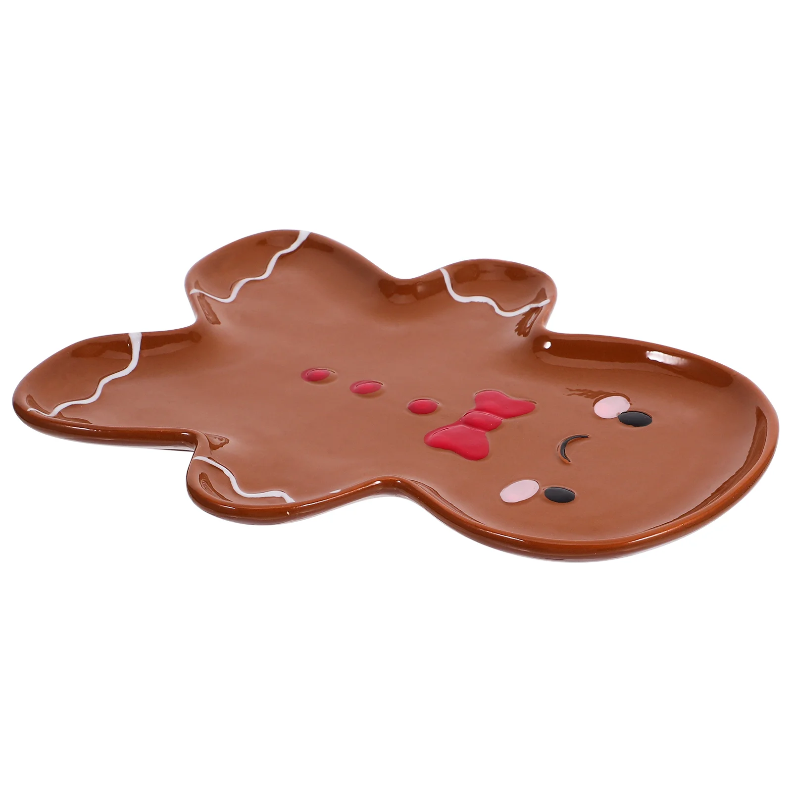 

Christmas Tableware Holiday Charcuterie Board Winter Plates Gingerbread Man Cookie Birthday Decoration for Boy