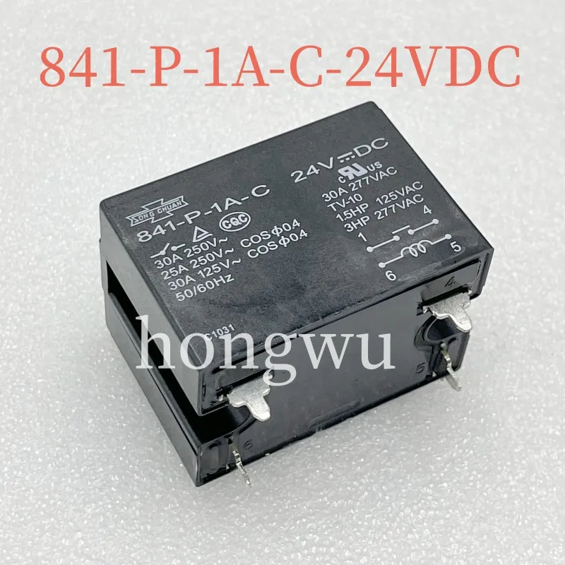 

100% Original New 1PCS 841-P-1A-C-24VDC relay 30A 4pins