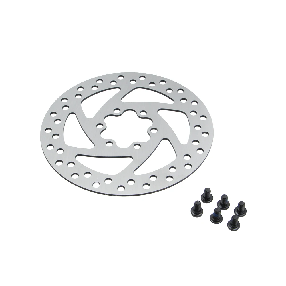 140mm 6 Hole Stainless Steel Brake Discs Rotor Replacement For Ninebot F20 F30 F40 P65 For KUGOO M4 Zeroo Electric Scooter Parts