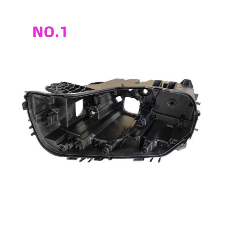 For BMW X7 G07 2023 2024 2025 Headlamp Base Headlight Rear Shell Replace Headlight House Black rear shell