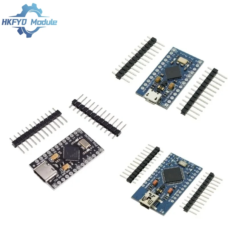 MICRO/MINI/TYPE-C USB ATMEGA32U4 Module 5V 16MHz Board For Arduino ATMEGA32U4-AU/MU Controller Pro-Micro Replace Pro Mini