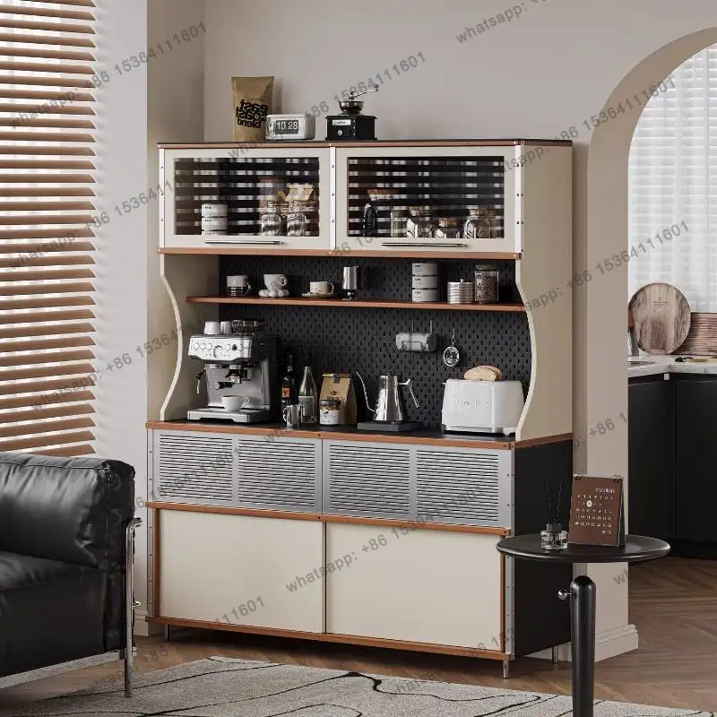 

Nordic Rustic Kitchen Cabinet Display High Art Narrow Storage Kitchen Cabinet Modern Tall Szafka Kuchenna Furniture For Home
