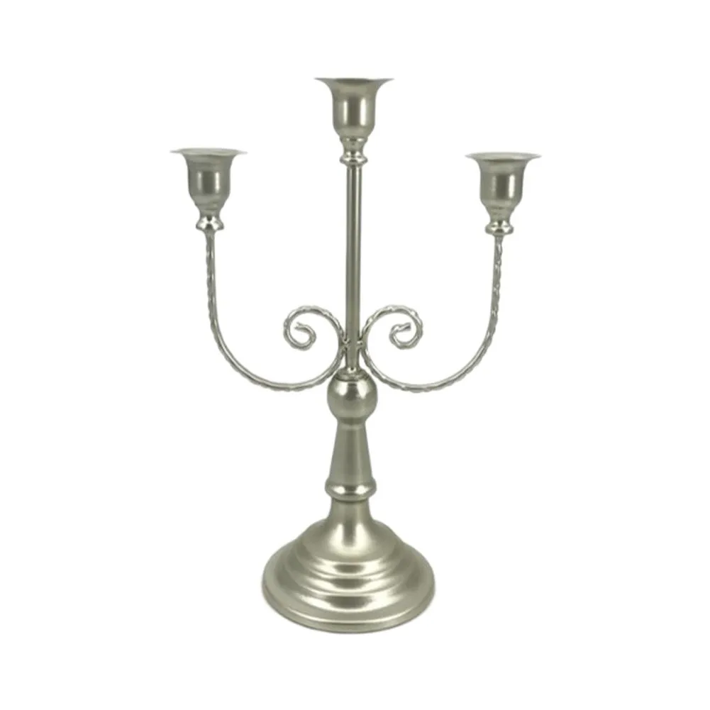 For Retro Metal Candelabrum for Weddings and Festive Events Decorative Table Centerpiece with Vintage Style Design