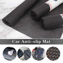 150x50cm Car Trunk Mat Non-slip Soft DIY Free Cutting Easy To Clean Mat Outsize Mesh Fabric Mats PVC Foam Custom Anti Slip Mat