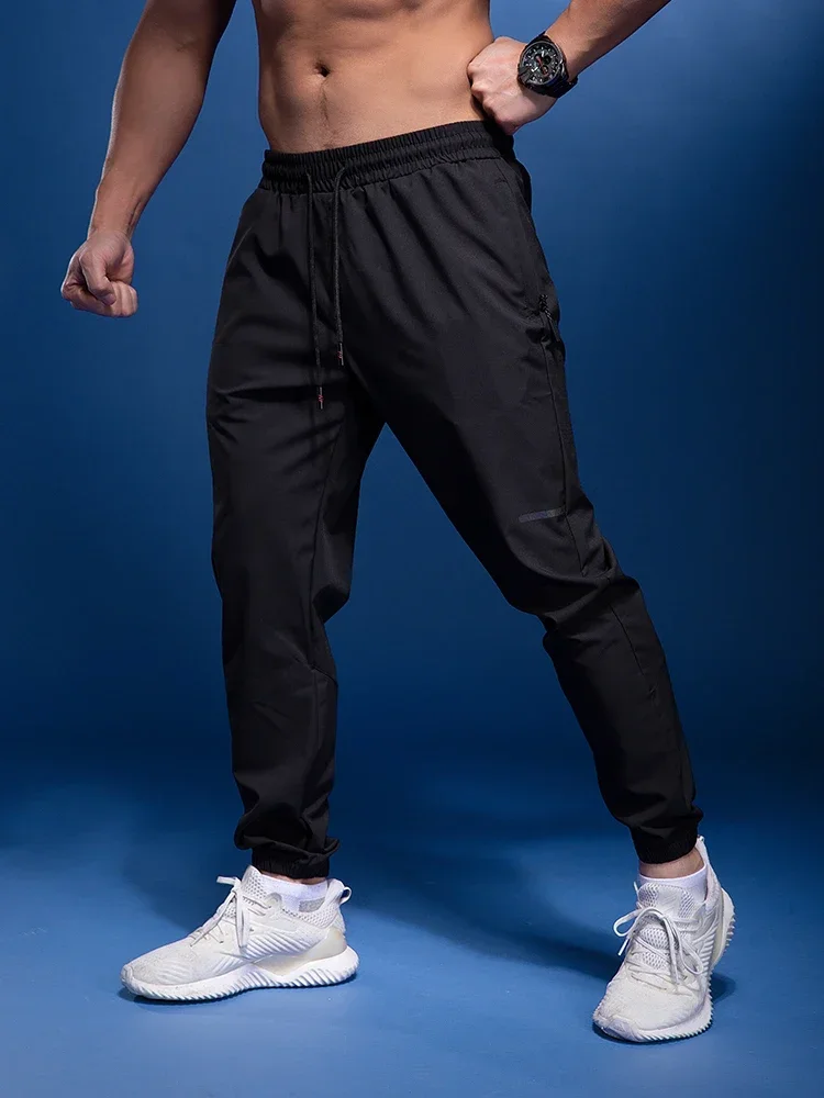 Mens Run Sports Joggers Pants Male Sportswear Bottoms Skinny Sweatpants Men Trousers Gym Fitness Bodybuilding Track Pant