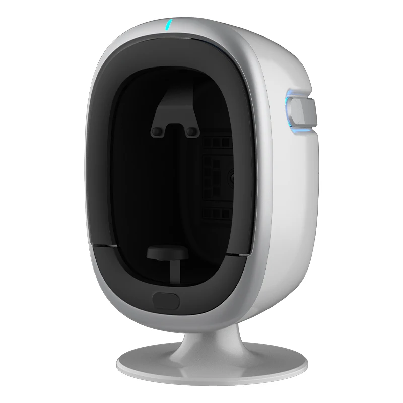15.6 pouces nouvelle Machine d'analyse de peau du visage 3D analyseur de peau Machine faciale 8 spectre lumineux analyseur de peau Scanner
