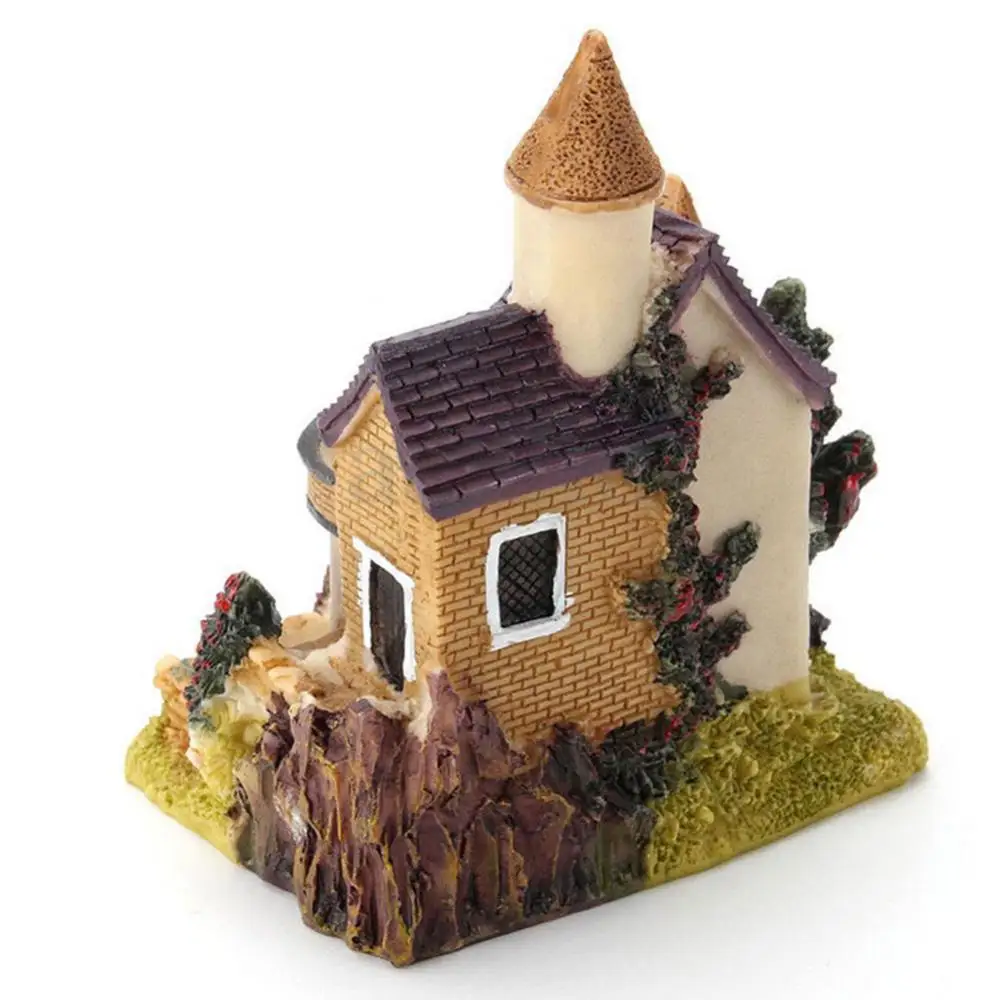 Decoration Resin Miniature Craft Decor Ornament House Fairy Garden Micro Landscape Home House Landscape Micro Decorate декор