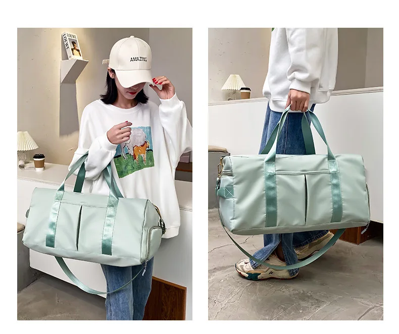 Large Capacity Wet Dry Separation Travel Bag Yoga Fashionable Fitness Bag Designer Luxury Handbags Casual Tote Bags 2024