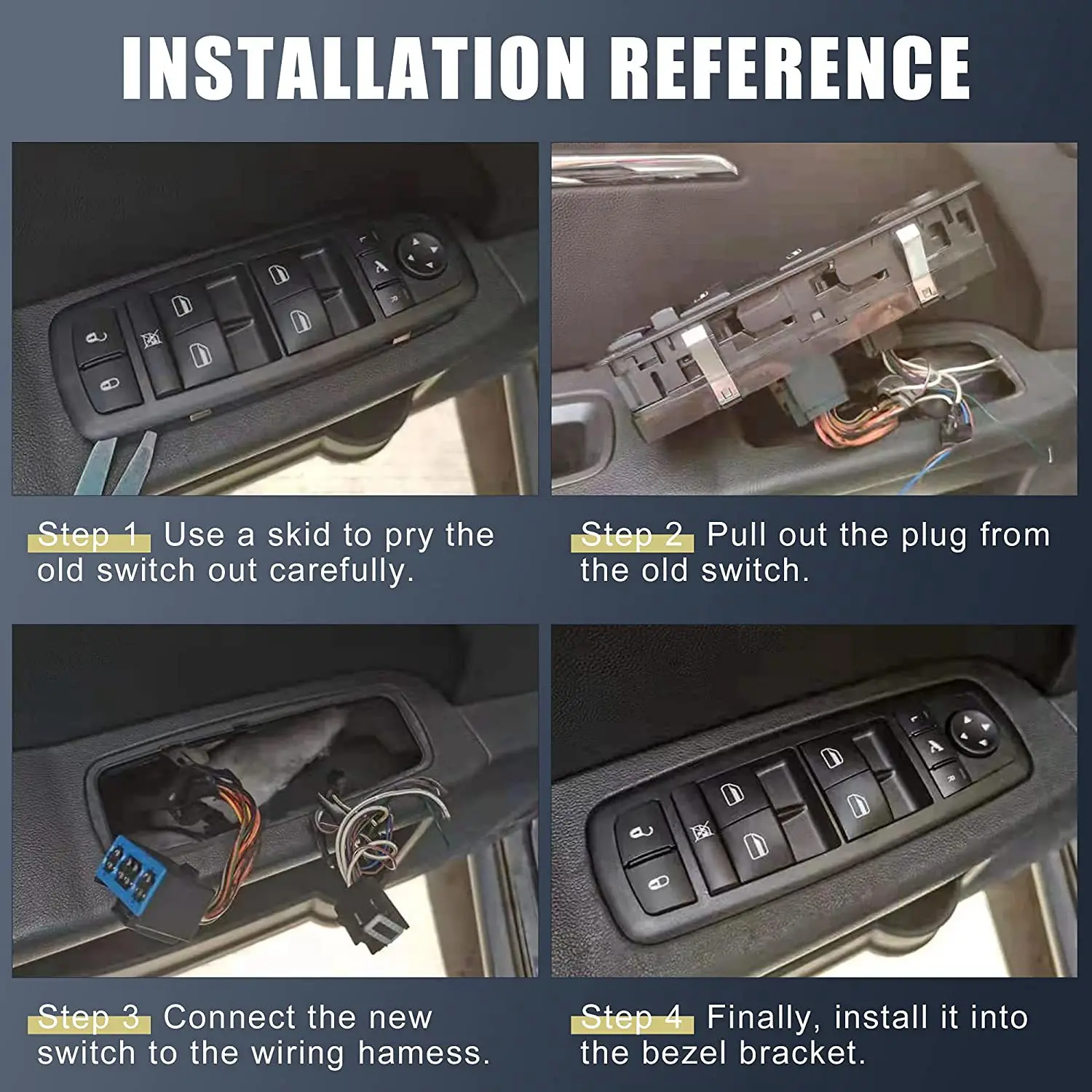 Latest 3X For Kia Sportage Door Window Switch Window Lifter Switch 93575-1H000 369510-1000