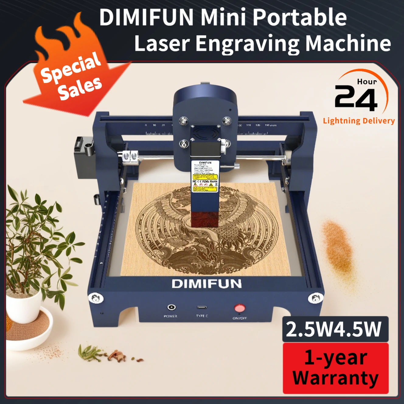 2.5/4.5W Portable M… - image