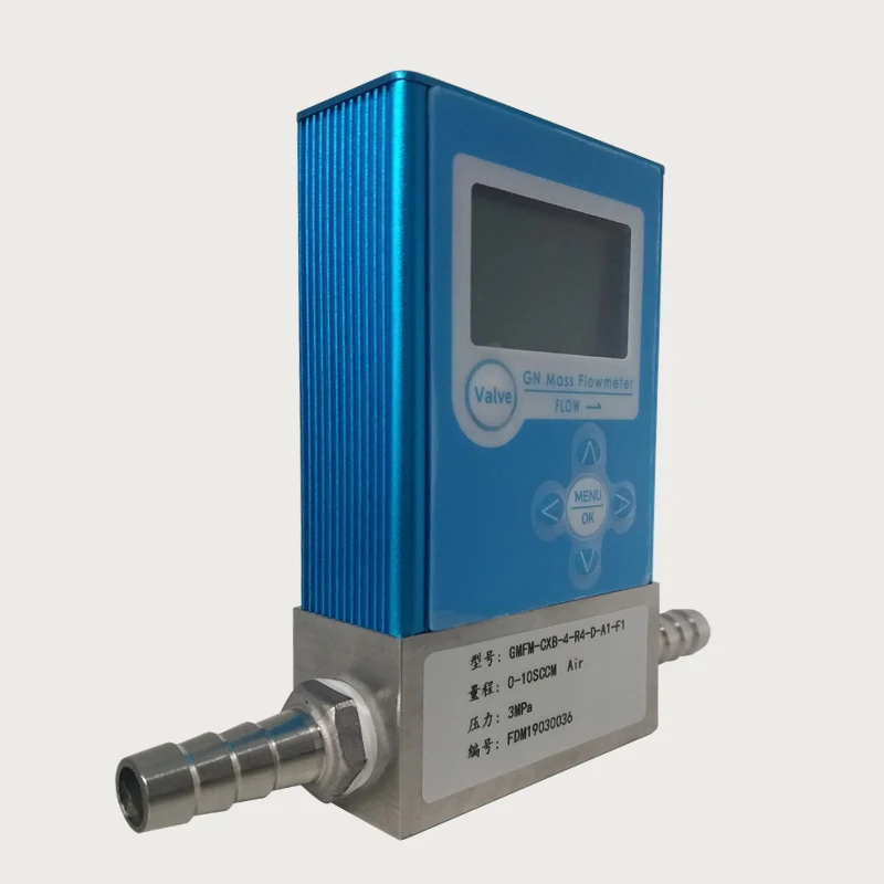 

"Factory price 0-100l/min gas flowmeter flowrate measure flow controller for developing "