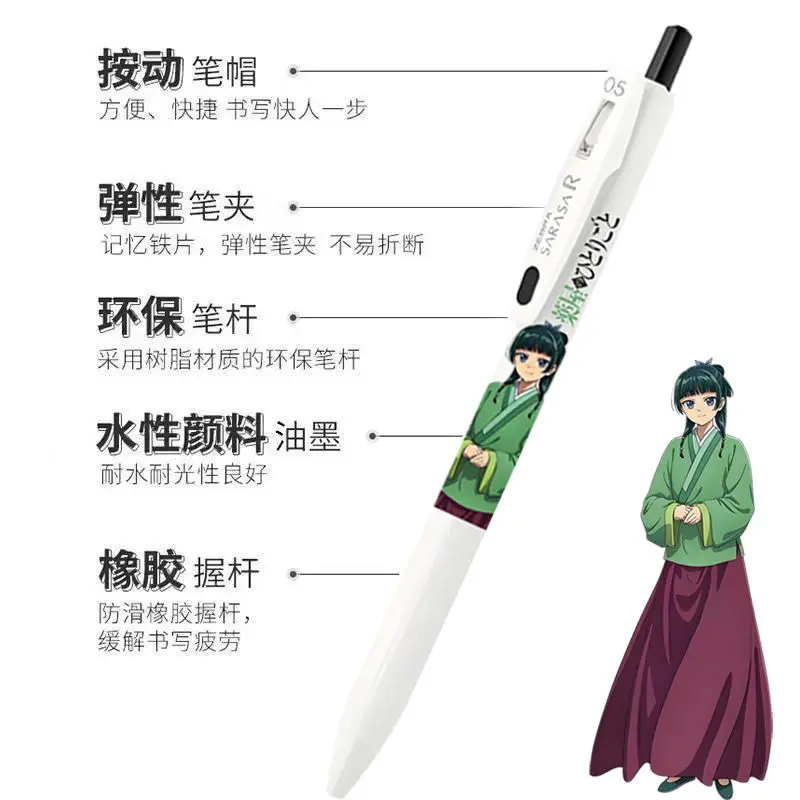 The Apothecary Diaries Minister Wang The Apothecary Diaries Kartun Diy Stiker Gel Pena Kepribadian Tekan Pena Hadiah Alat Tulis