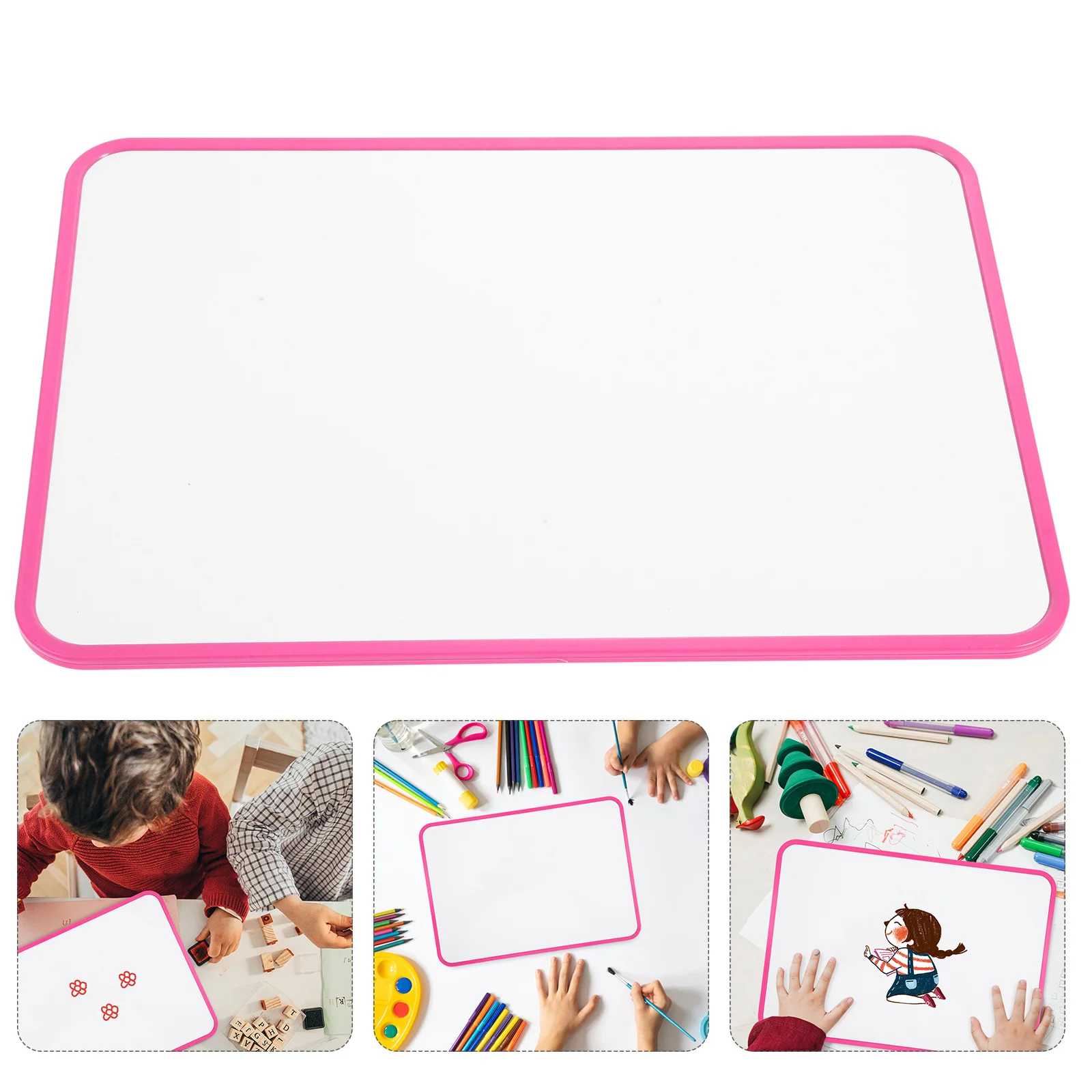 

Dry Erase Board Small for Magnetic Whiteboard Writing and Painting Practice Board Educational Learning Tool with Sturdy