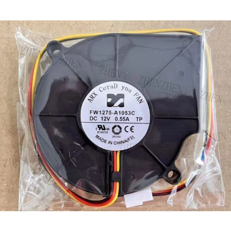 S New for ARX FW1275-A1053C DC12V 0.55A 3-wire cooling fan#QW