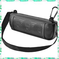 3C Electron Silicone Case For Anker Soundcore Motion+ Bluetooth Speaker Waterproof Rubber Travel Carry Pouch With Carabiner,Sili