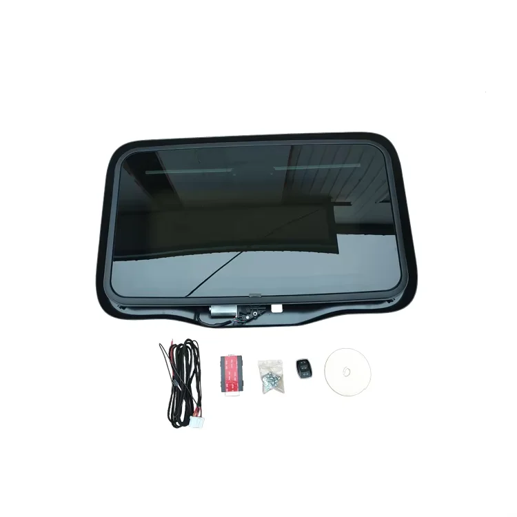 Universal Car Sunroof Assembly SC750S Auto Parts Modified Panoramic Sunroof Manual Sunroof Size 750*450 mm