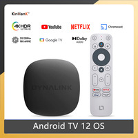 Kinhank Google TV 12.0 OS Box With Netflix 4K Ultra HD Certified Dolby Vision HDR10+ 2GDDR4 16G Streaming Media Device