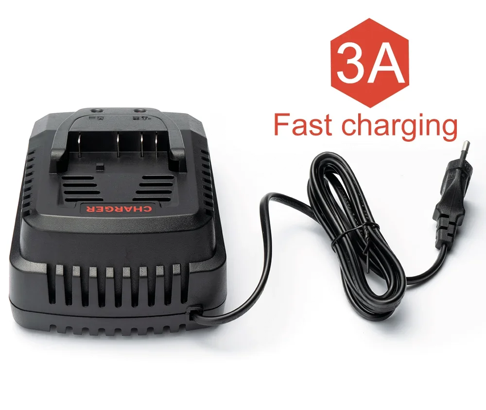 18V 3A Li-Ion ที่ชาร์จแบตเตอรี่ Aki Bosch BAT609 BAT609G BAT618 BAT618G Charger AL1860CV AL1814CV AL1820CV 14.4V 18V 1.6A