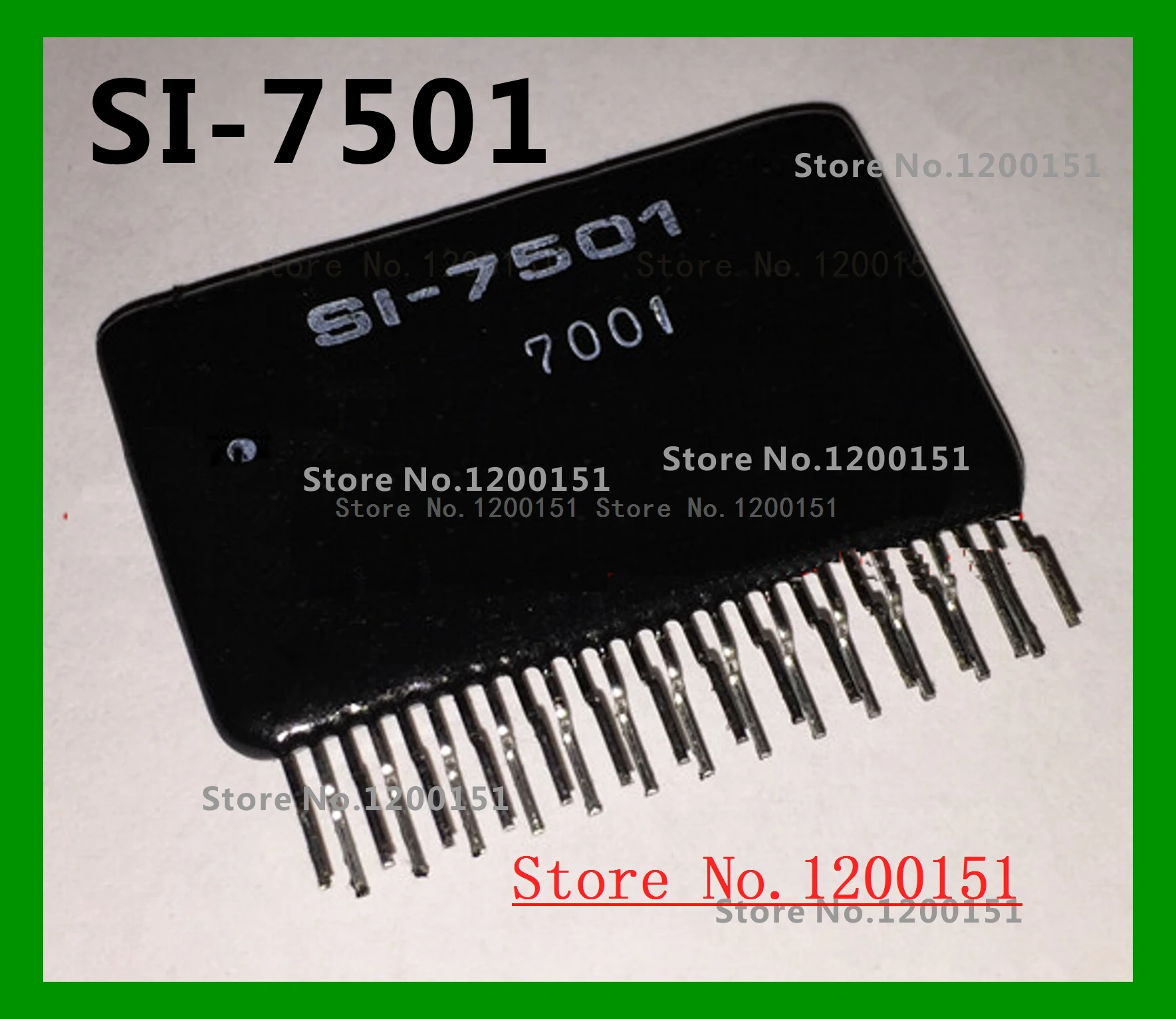 SI-7115B SI-7115C SI-7202A SI-7230M SI-7300A SI-7501 MODULES