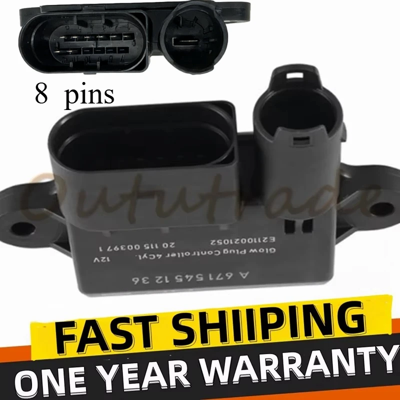 6715451136 Preheating Relay Glow Plug 6715450236 6715451136 6715451236 For Ssangyong Korando Diesel 2.0 2011-2015