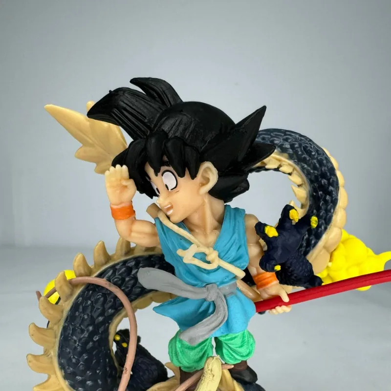 Dragon Ball Goku Anime Figure Divine Dragon Model toys Action Figures Statue Figurine room Ornament Collection kid birthday Gift