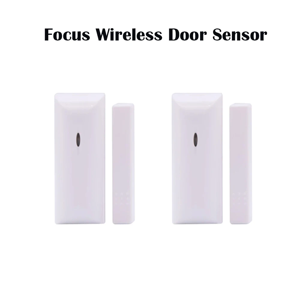 2pcs/Lot MD-210R focus window door sensor puerta magnetic contact detector for burglar alarm system ST-IIIB ST-VGT HA-VGW ST-V