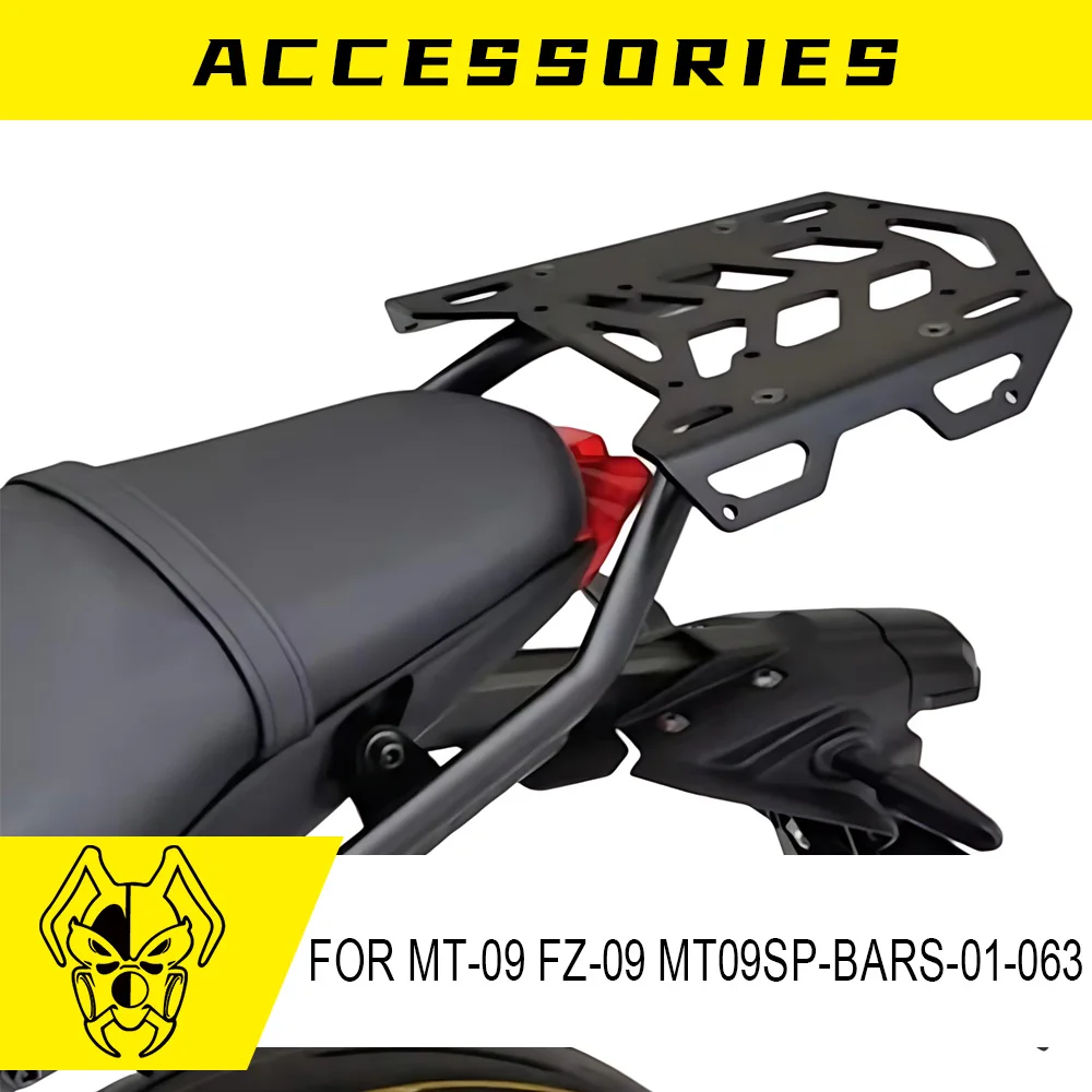 

MTKRACING Top Box Bracket For YAMAHA MT-09 2021-2024 FZ-09 MT09SP 21-24 Rear Carrier Luggage Tailbox Fixer Holder Cargo Bracket