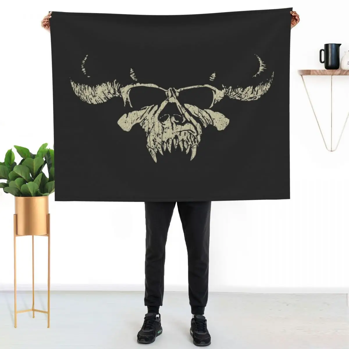 

Danzig I 1988 Throw Blanket Fluffy Cozy Throw Blanket for Home Decor