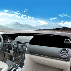 For Mazda 6 GG 2002 2003 2004 2005 2006 2007 Car Dashboard Cover Instrument Desk Sun Shade Mat Dash Non-slip Pad Accessories