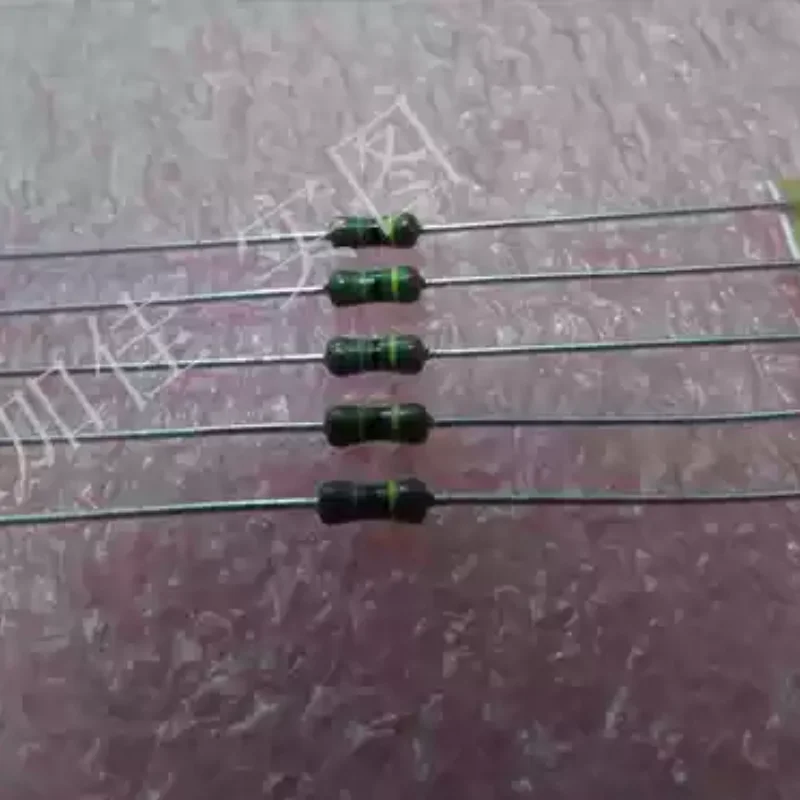 10-100pcs SMA0207 1.5M 1504F 1/4W 0.6W 1% imported metal film resistor