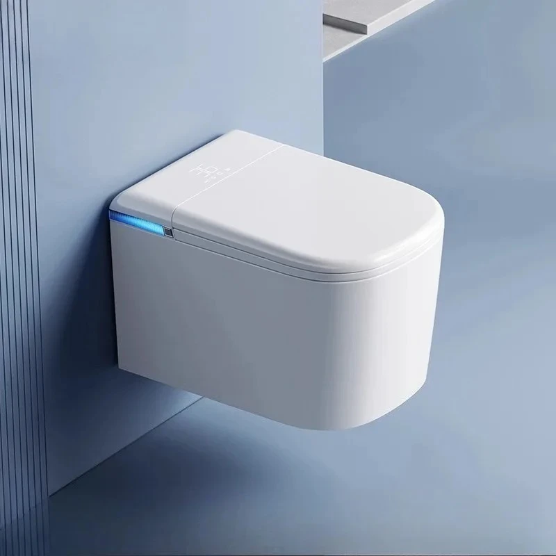 

Sifone per WC intelligente quadrato minimalista a parete incorporato nella fila della parete Toilette Promemoria se