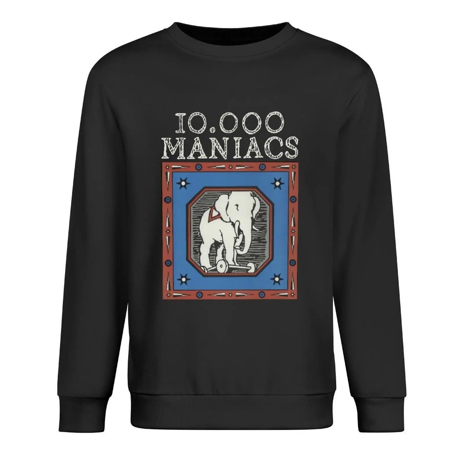 

10000 MANIACS BAND Pullover blouse men's sweat-shirt set autumn jacket men korean clothes autumn sweatshirt