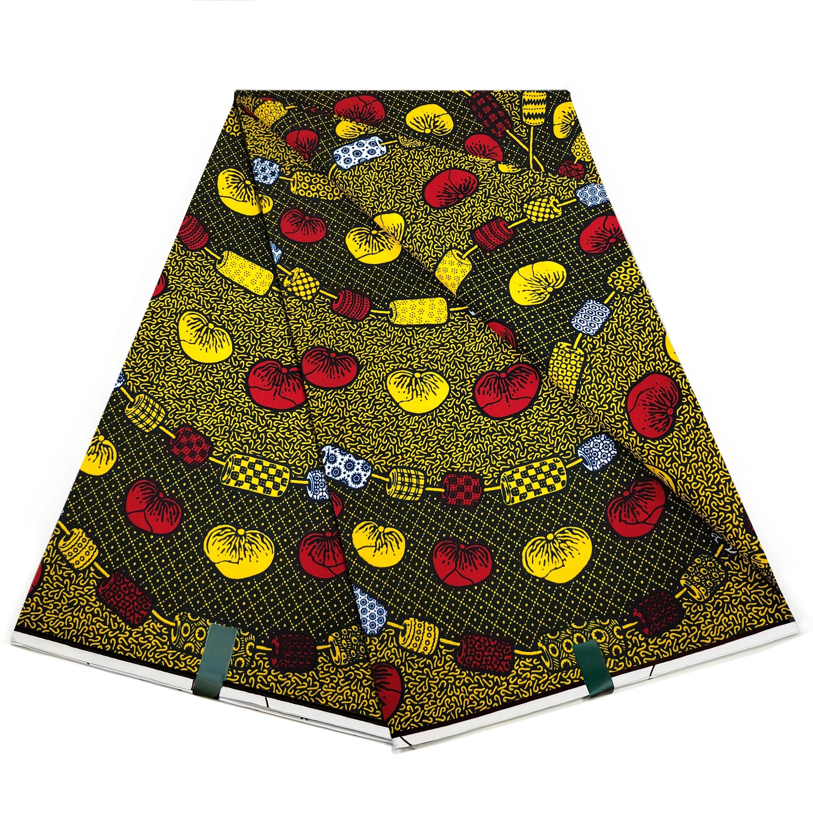 

Новейшая африканская ткань, воск, Анкара, блок с принтом, настоящий воск, ткань в нигерийском батик, голландская ткань Pagne, 100% хлопок для одежды LIN84