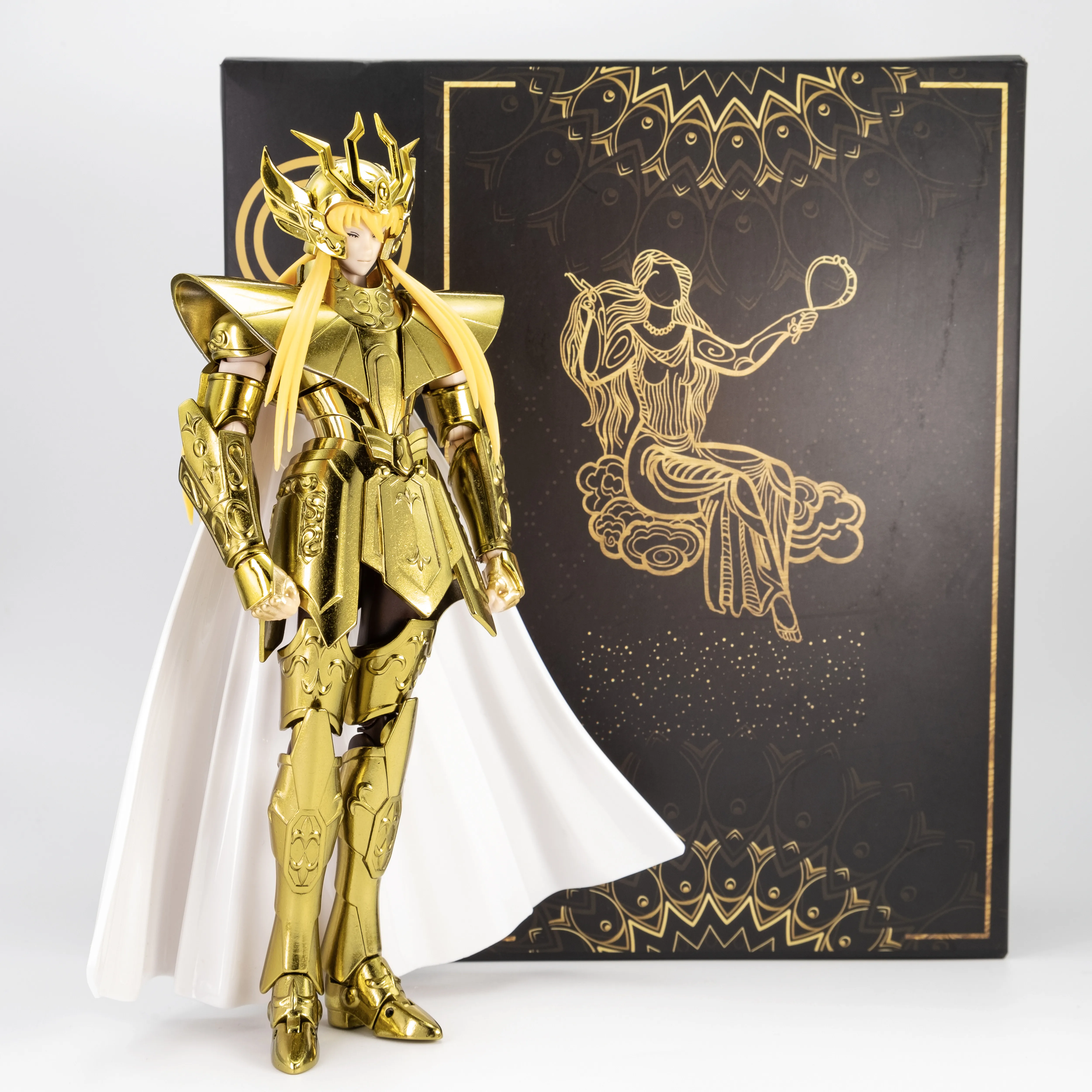 

Spot Delivery ShineTime/ST Virgo Asmita Saint Seiya Myth Cloth EX Gold Lost Canvas/LC Action FigureToy