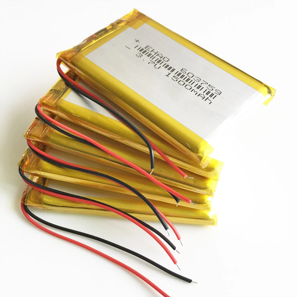 5 Pcs 3.7V 1500Mah …