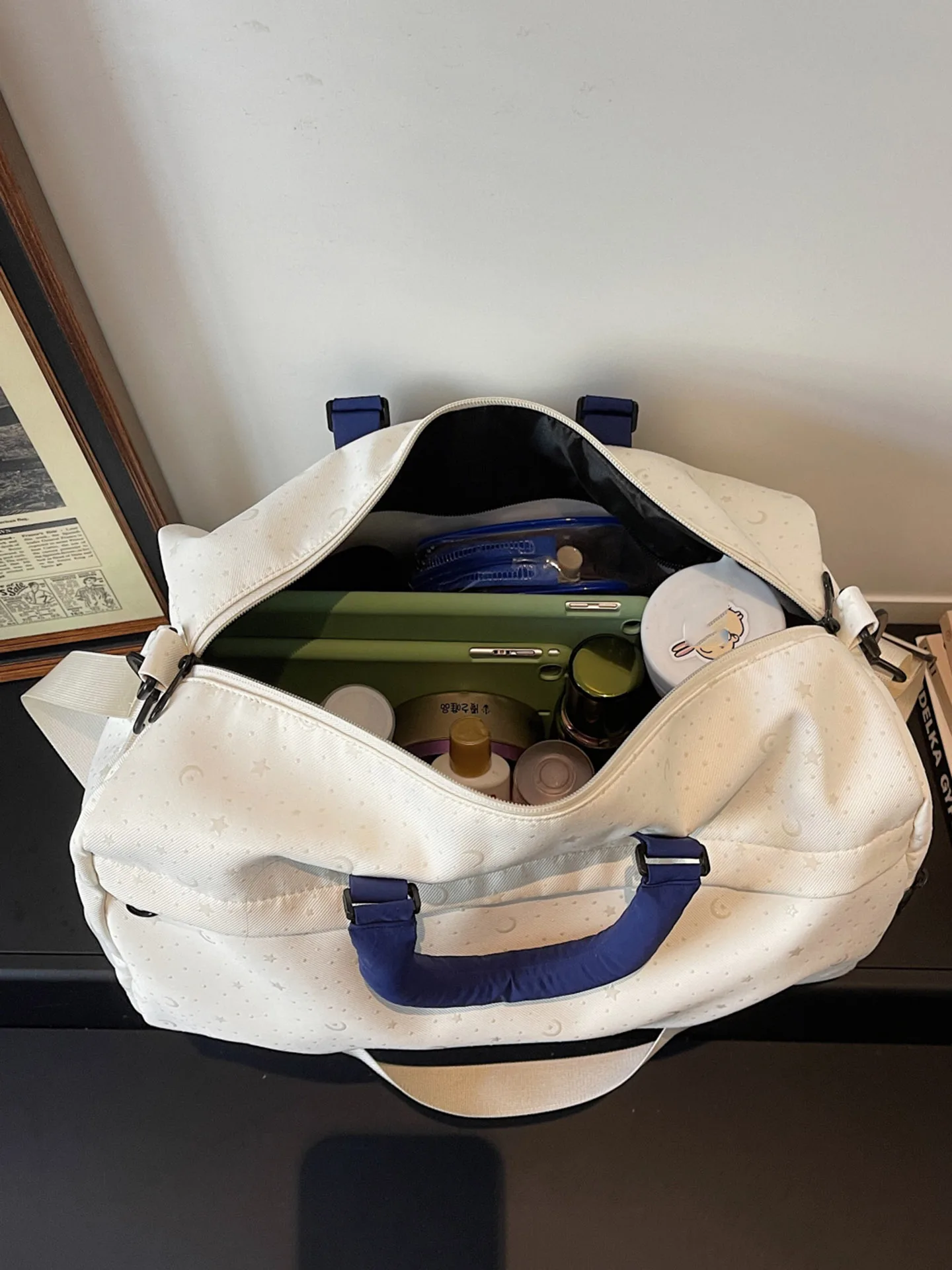 lightweight-large-capacity-travel-bag-crossbody-bag-short-trip-women's-style-portable-handbag-shoulder-bag-diagonal-bag