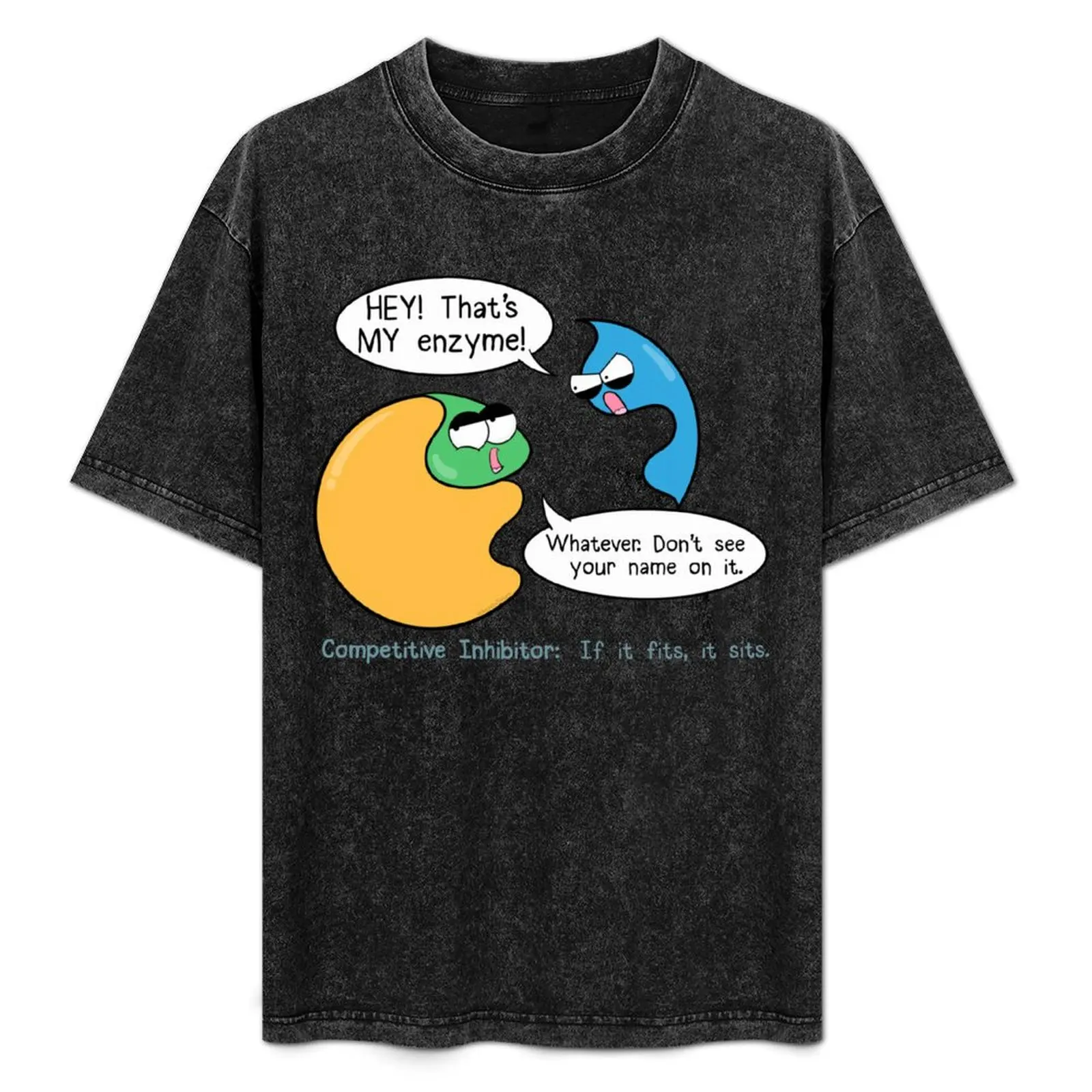 

Competitive Inhibitors T-Shirt plus size tops cheap stuff blacks tshirts for men