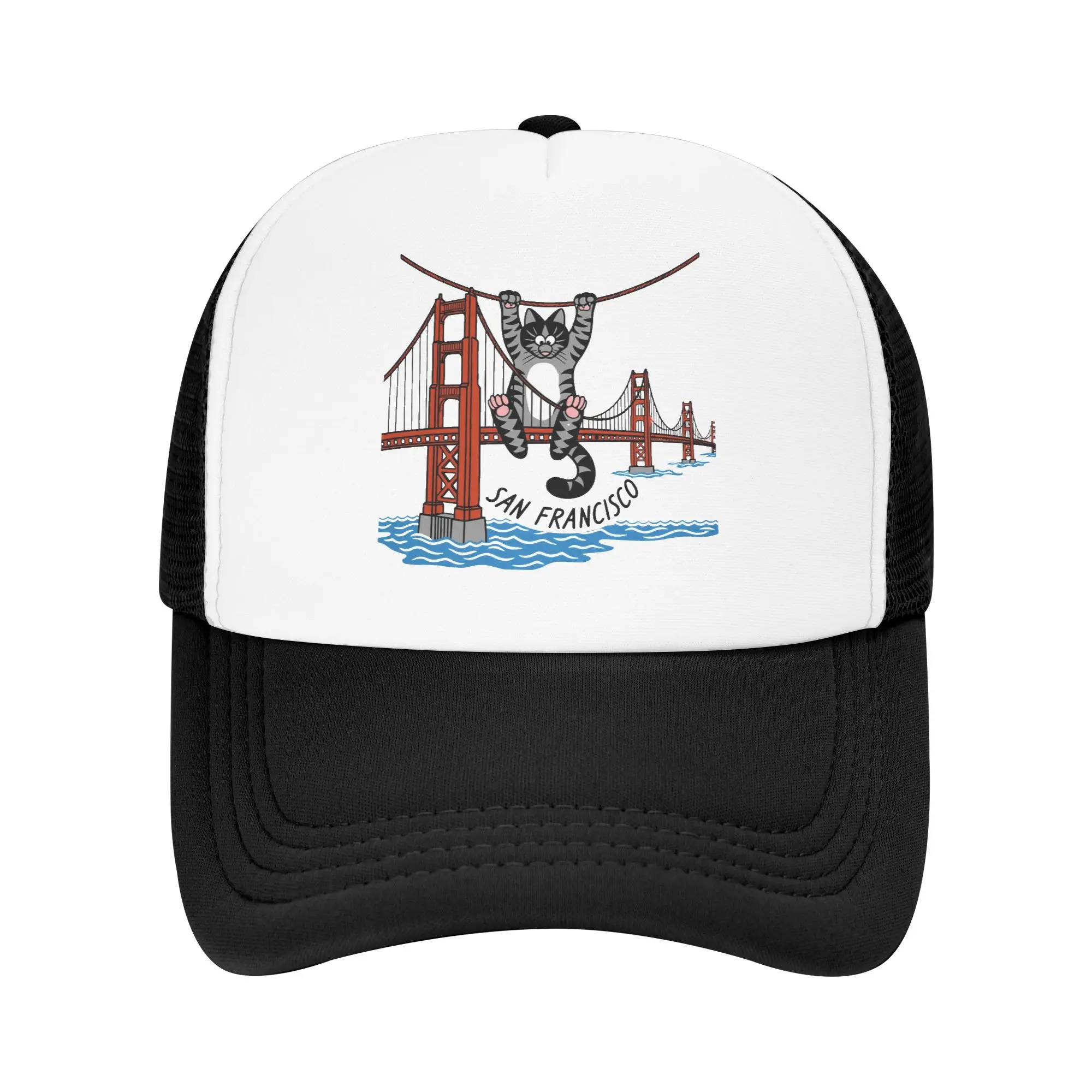 Men Ryan Gosling Cat Bridge Trucker Cap Casual Mesh Baseball Cap Project Hail Mary Dad Hat Sun Cap Adjustable Fishing Hat Summer