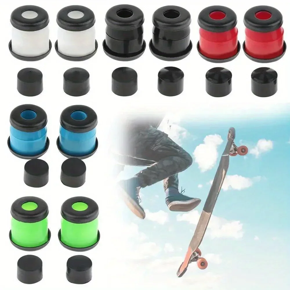 สเก็ตบอร์ด Shock ชุดสูท 90a Hard Longboard จุดหลอดความเร็วแหวนเครื่องซักผ้าทรงกระบอก Bushings Conical-Bushings อุปกรณ์เสริม