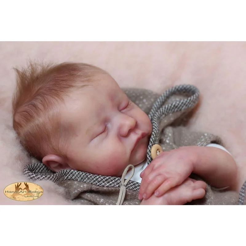 

21 inches Unpainted Reborn Baby Doll Kit Levi Bebe Reborn Reallista Soft Touch Unfinished Blank Babies Doll Parts