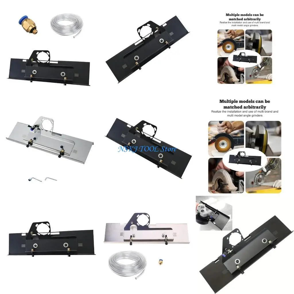 

L8RC Adjustment Angles Grinder Metal Base Brackets Protectors Balanced Holders Base Woodworking Tool