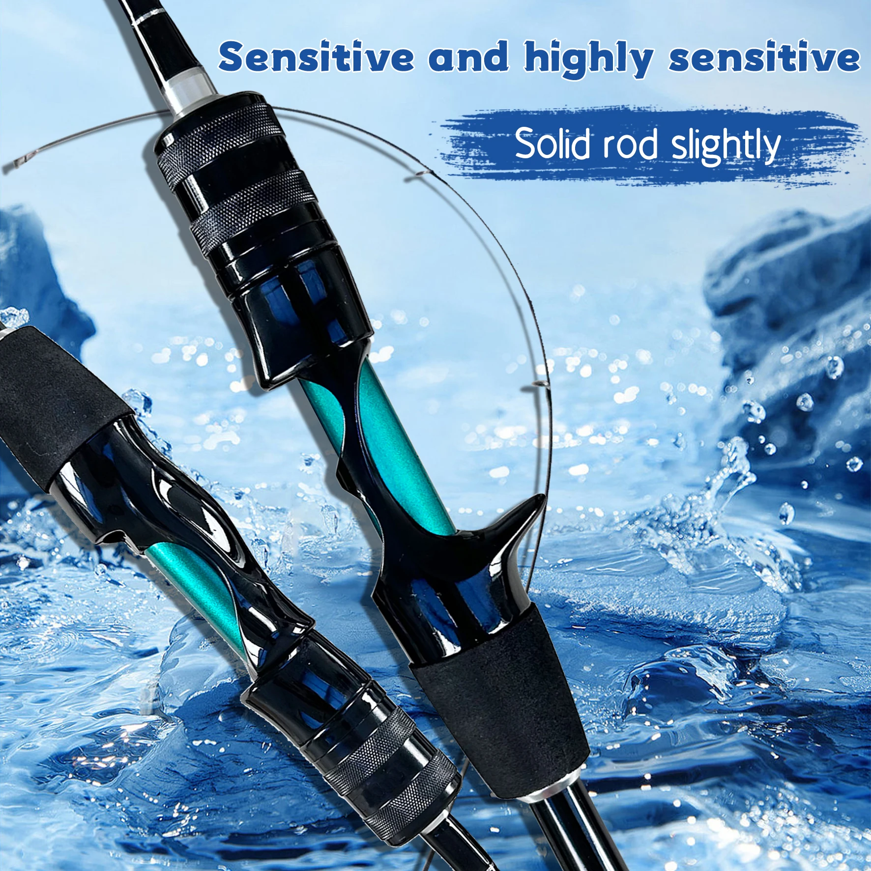 

Одиночный стержень для приманки подходит для нескольких водяных корпусов, сверхлегкий материал из высокоуглеродного волокна, твердый наконечник стержня, высокая чувствительность, высокая чувствительность, прямая ручка или ручка пистолета на выбор, 1. 68/1