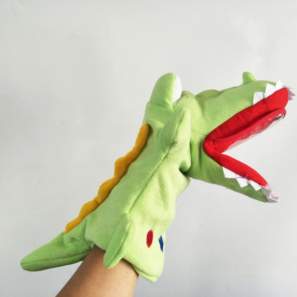 Haai Kikker Krokodil Handpop Knuffel Voor Kind Verjaardagscadeau