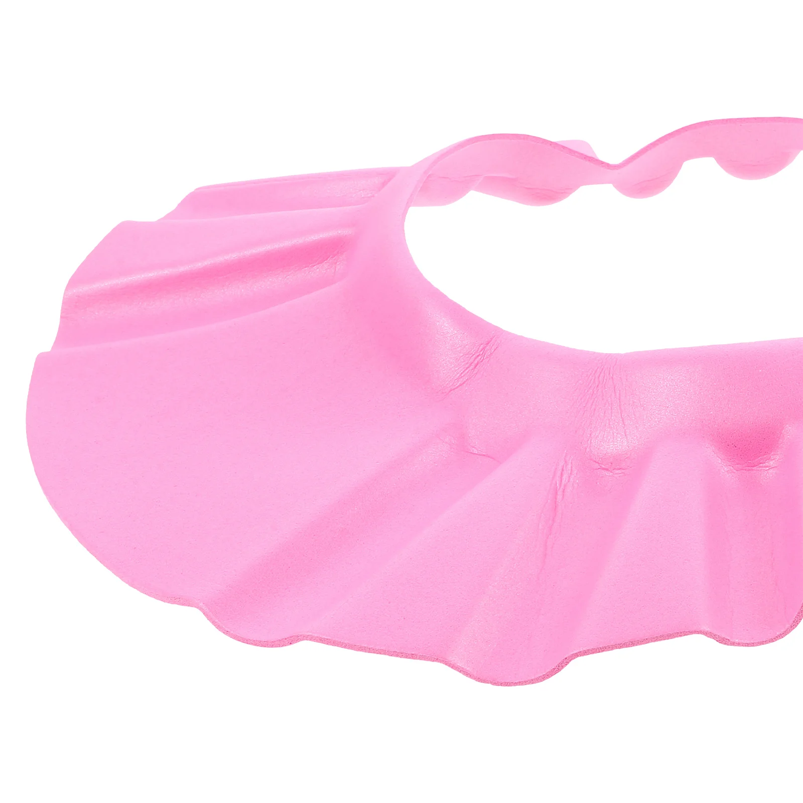 Ultra-light EVA Waterproof Baby Kids Shower Bathing Shampoo Hat (Pink) Baby Shower Cap Baby Shampoo